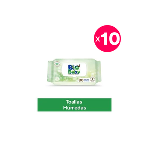 Emumed Caja Toallitas Húmedas adulto Premium, 12 bolsas de 50 hojas. Total  600 hojas – Emubaby