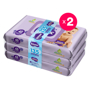 Pack 3 paquetes Toallitas Waterwipes