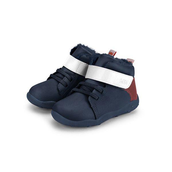 Zapatillas caña alta fisioflex 4.0 II azul marino, Bibi Bibi  - babytuto.com