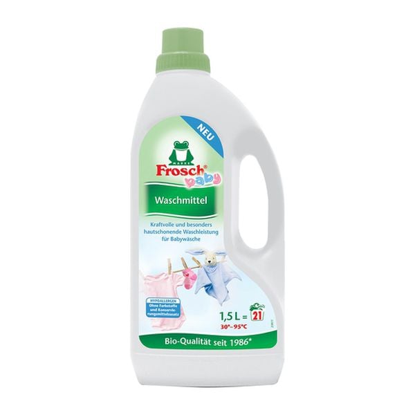 Detergente bebe, 1.5 litros, Frosch  Frosch - babytuto.com