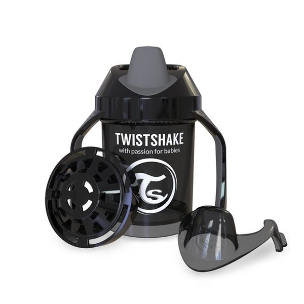 Twistshake Vaso 360° Gris