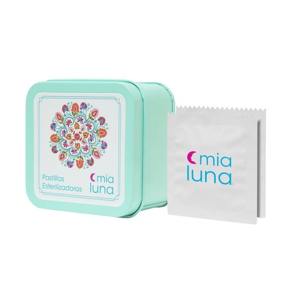 Pastillas esterilizadoras para copa menstrual, Mialuna Mialuna - babytuto.com