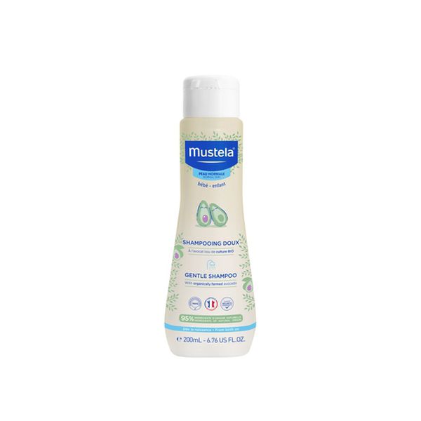 Shampoo suave para bebés 200 ml, Mustela  Mustela - babytuto.com
