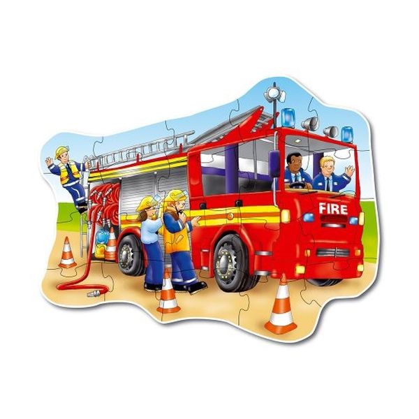 Puzzle gran camión de bomberos, Orchad Toys Orchard Toys - babytuto.com