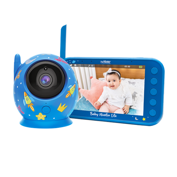 Monitor de video baby monitor lite, color azul, SoyMomo SoyMomo - babytuto.com
