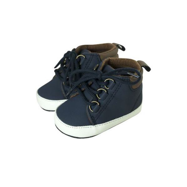 Zapatos con cordones para niño, color azul, Pumucki Pumucki - babytuto.com