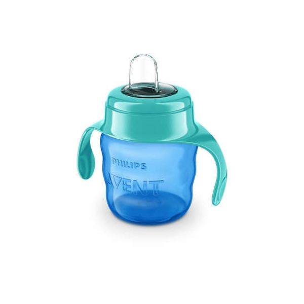Vaso easy sip cup 200 ml, azul, Avent  Philips AVENT - babytuto.com
