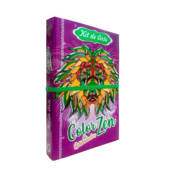 Libro para pintar Kit de arte: Color zen y actividades Latinbooks Latinbooks - babytuto.com