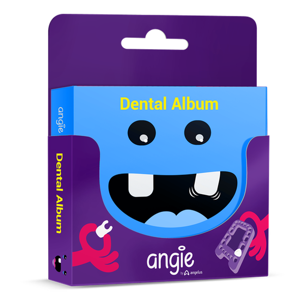 Álbum dental premium, color azul, Angie by Angelus   Angie By Angelus - babytuto.com