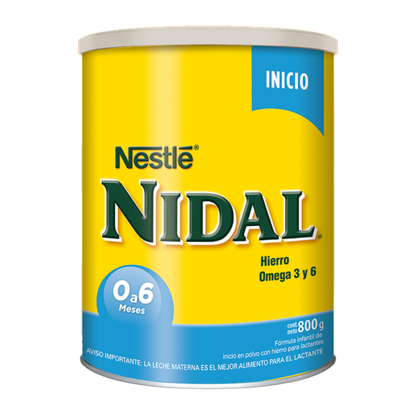 Fórmula Infantil NIDAL® 1 Inicio 800g Nidal - babytuto.com