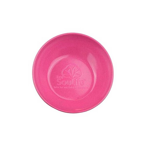 Bowl biodegradable rosado,  EcoSouLife EcoSouLife - babytuto.com