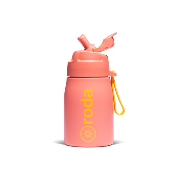 Botella de agua infantil, color rosado, Roda - Roda