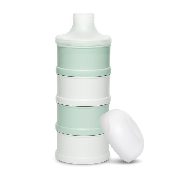 Dosificador de leche en polvo Hygge Baby, Verde, Suavinex Suavinex - babytuto.com