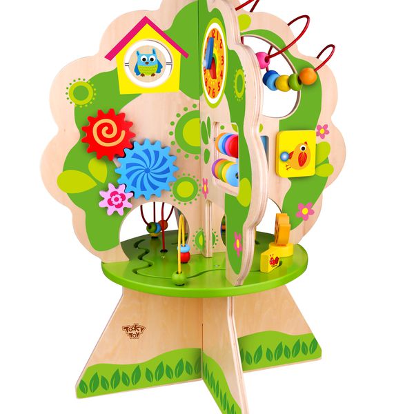Árbol multisensorial con actividades, Tooky  Toys  Tooky Toy - babytuto.com