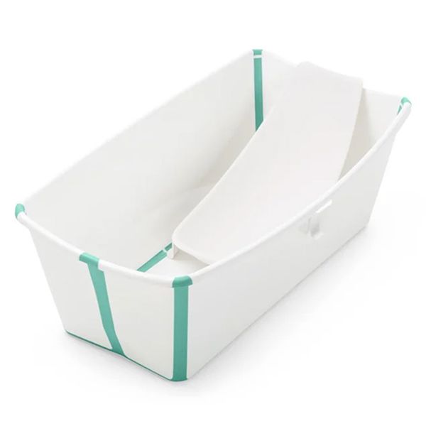 Pack tina flexi bath, color verde + soporte para recién nacido, Stokke  Stokke - babytuto.com