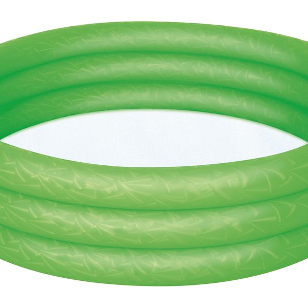 Piscina 3 anillos 102 cm, verde, Bestway Bestway - babytuto.com