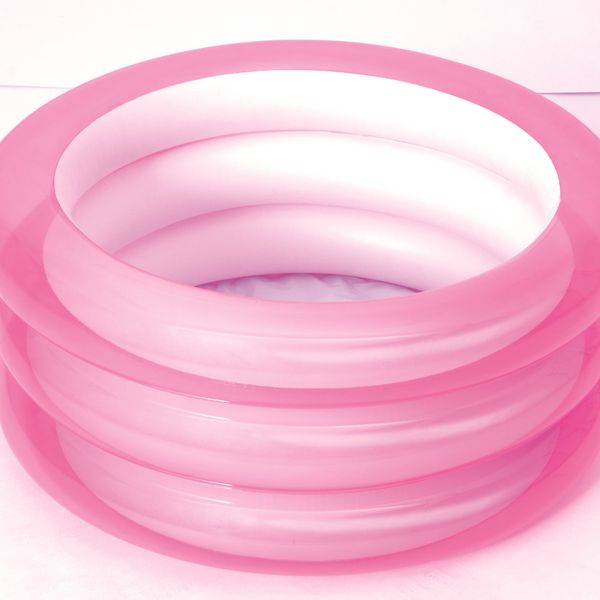 Piscina 3 anillos 70 cm, rosado, Bestway Bestway - babytuto.com