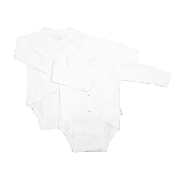 Body manga larga pilucho blanco bipack ,  Infanti INFANTI - babytuto.com