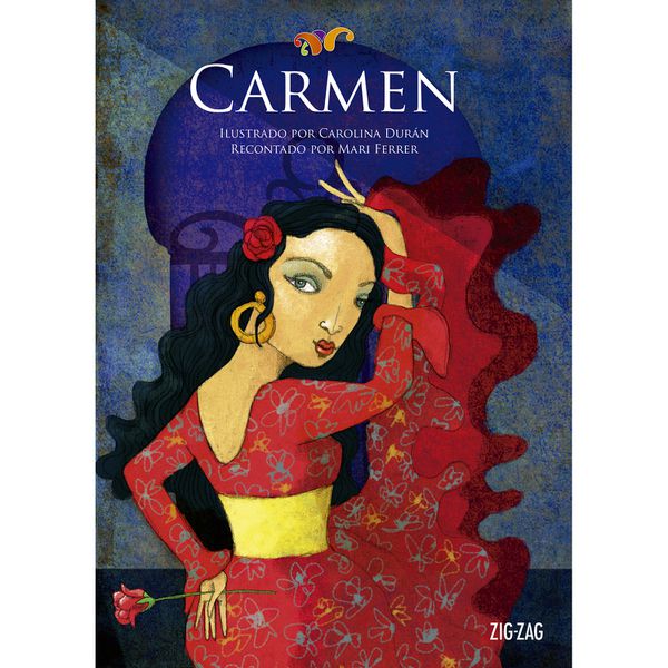 Libro infantil Carmen, Zig-Zag Zig-Zag - babytuto.com