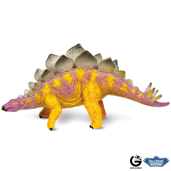 Dinosaurio de juguete stegosaurus Dr Steve , Geoworld - Geoworld