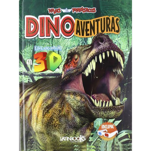 Libro Dino aventuras en 3d , Latinbooks Latinbooks - babytuto.com