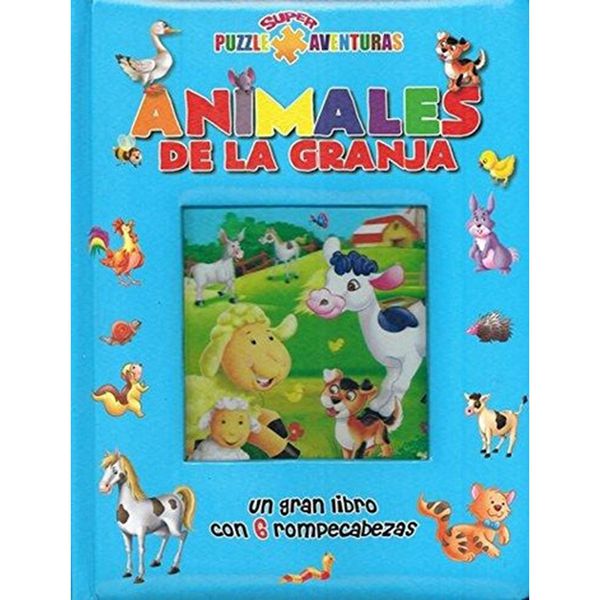Libro Puzzle aventuras animales de la granja , Latinbooks Latinbooks - babytuto.com
