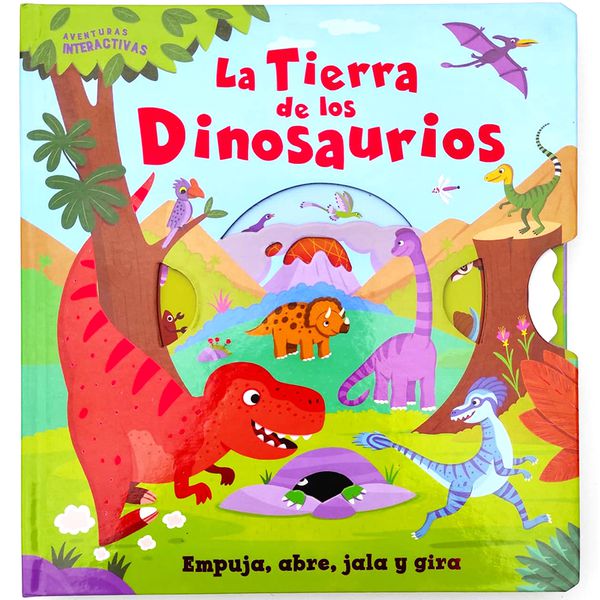 Libro Aventuras interactivas  la tierra de los dinosaurios , Latinbooks Latinbooks - babytuto.com