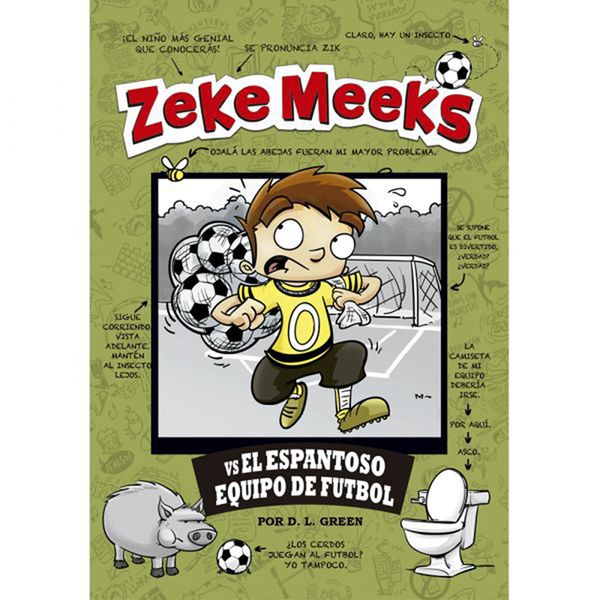 Libro Zeke Meeks vs el espantoso equipo de fútbol, Latinbooks Latinbooks - babytuto.com