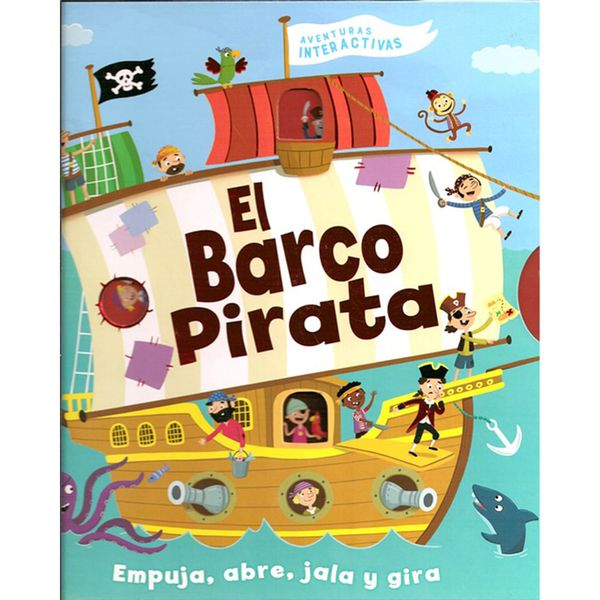 Libro Aventuras interactivas - el barco pirata , Latinbooks Latinbooks - babytuto.com