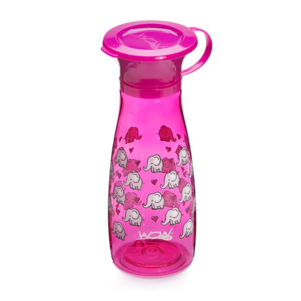Vaso antiderrame  mini rosado 350 ml, Wow Cup Wow Cup - babytuto.com