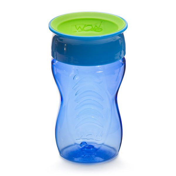 Vaso antiderrame tritan color azul 296 ml Wow Cup - babytuto.com