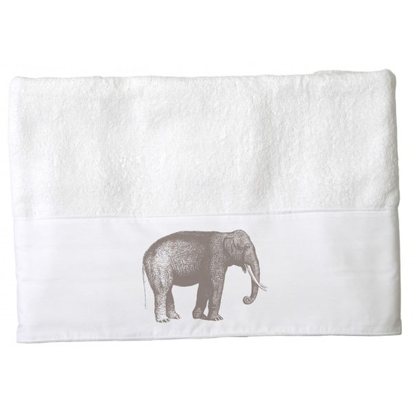 Toalla de mano safari elefante , Tuyo Print Tuyo Print - babytuto.com