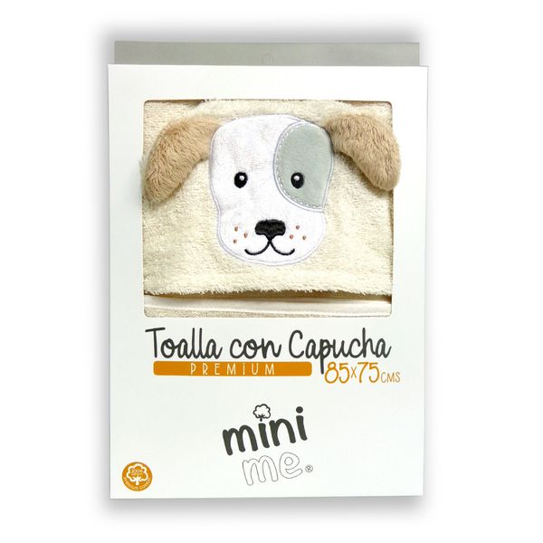 Toalla Diseño Perrito  100% Algodón, Mini Me Mini Me - babytuto.com