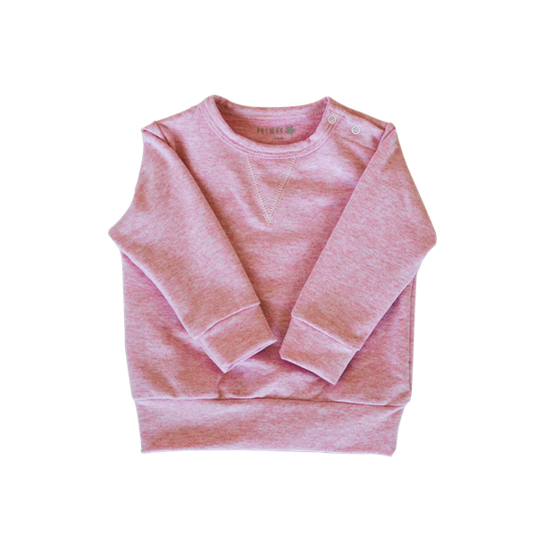 Polerón algodón, color rosa, Primär Primär - babytuto.com