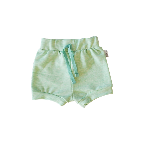 Short algodón, color verde, Primär Primär - babytuto.com