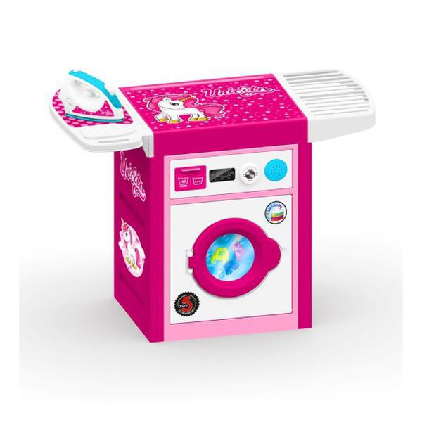 Lavadora de juguete con tabla de planchar diseño unicornio, Kidscool  Kidscool - babytuto.com