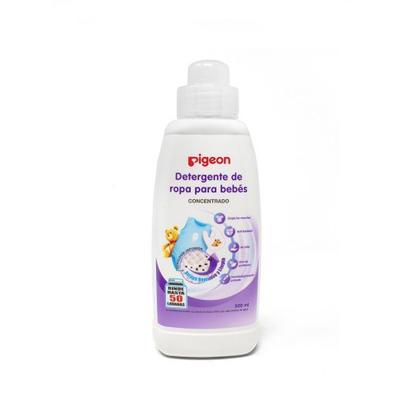 Detergente de ropa para bebé, 500 ml, Pigeon  Pigeon - babytuto.com