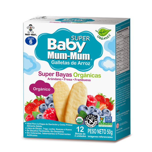 Galleta super berries, Baby Mum-Mum Baby Mum-Mum - babytuto.com