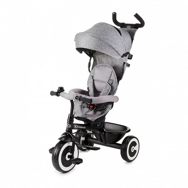 Triciclo aston, color gris, Kinderkraft  Kinderkraft - babytuto.com