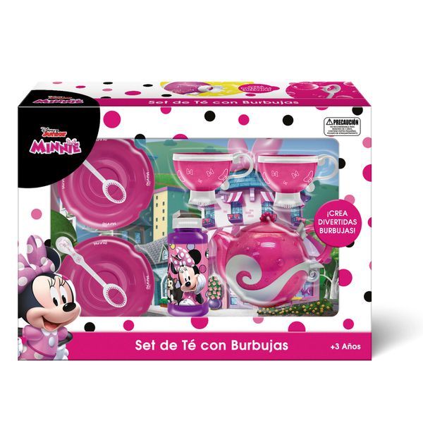 Set de té con burbujas de Minnie Mouse, Disney  Disney - babytuto.com