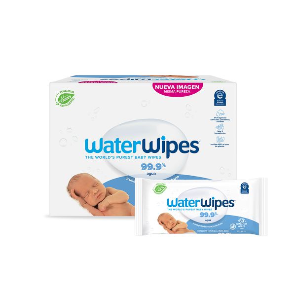 Toallitas húmedas, mega value pack, 12x 60und Waterwipes Waterwipes - babytuto.com