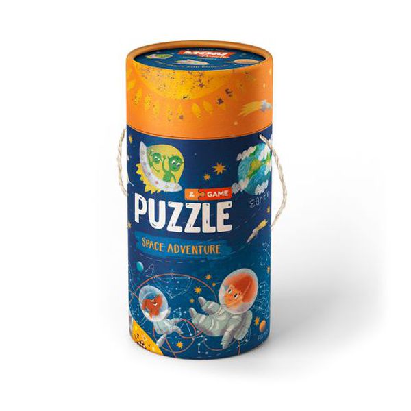 Juego y puzzle viaje al espacio, Dodo Dodo - babytuto.com