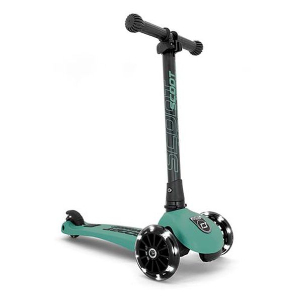 Scooter highwaykick 3 led, forest, Scoot and Ride  Scoot and Ride - babytuto.com