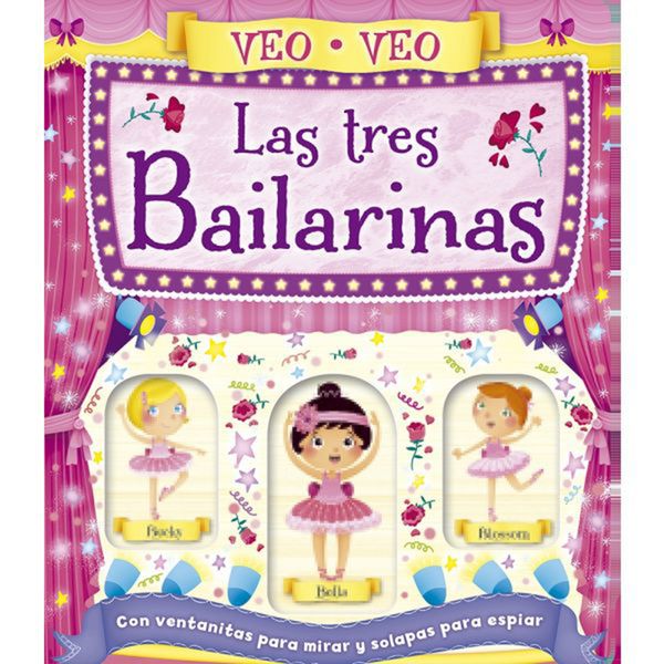 Libro Veo Veo Las Tres Bailarinas, Latinbooks Latinbooks - babytuto.com