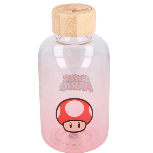 Botella de cristal super mario, 620 ml, Nintendo Nintendo - babytuto.com