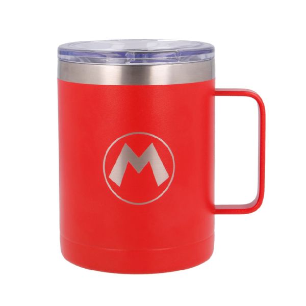 Rambler mug super mario, acero inoxidable, 380 ml, Nintendo  Nintendo - babytuto.com