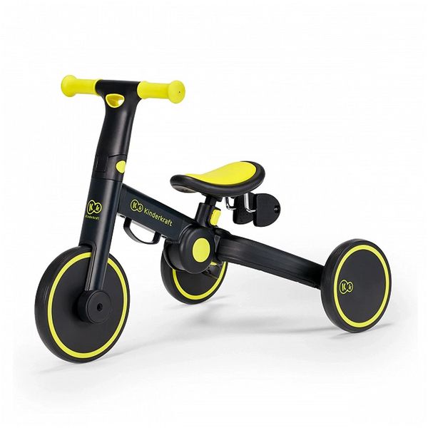Triciclo 4trike, color  negro, Kinderkraft  Kinderkraft - babytuto.com