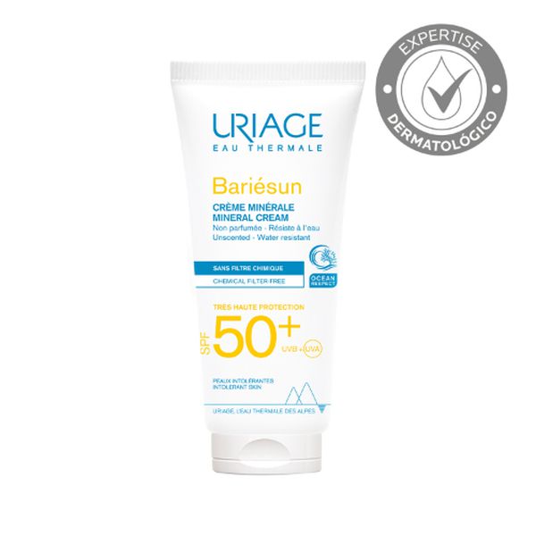 Bariésun crema mineral, SPF50+, 100ml, Uriage  Uriage - babytuto.com