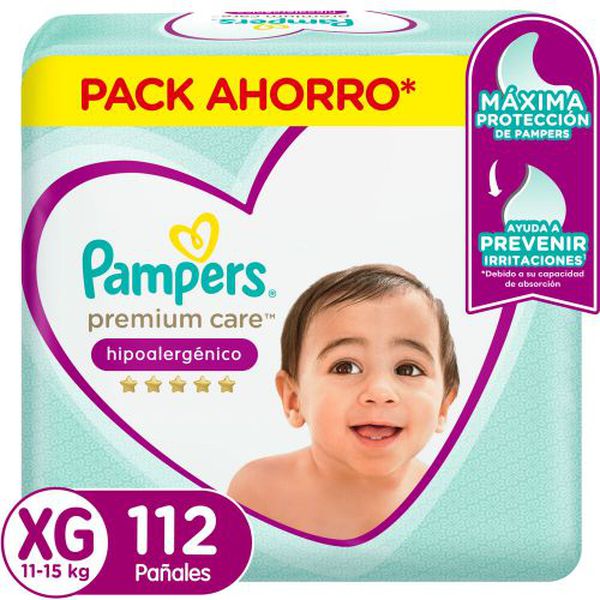 Pampers New Baby Pañales, talla 1, 74 unidades