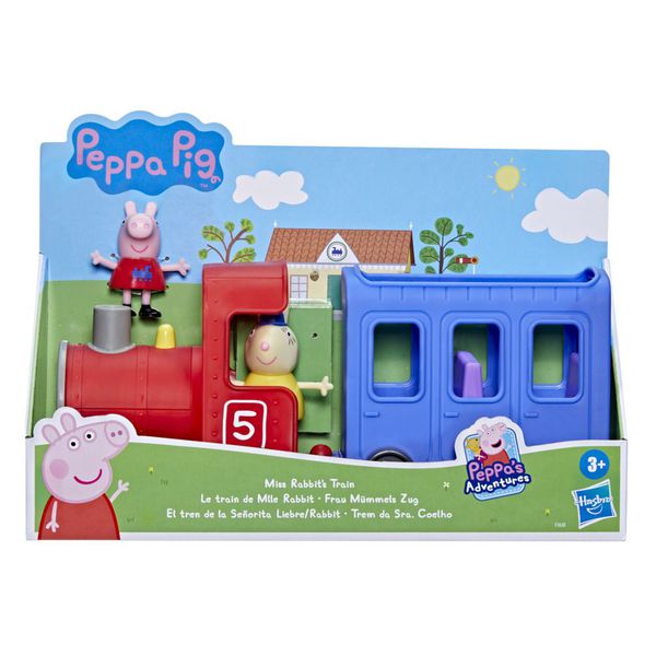 El tren de la señorita liebre, Peppa Pig  Peppa Pig - babytuto.com
